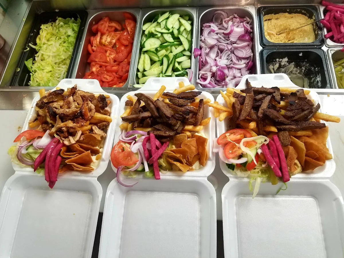Beef and Chicken Platter for 10 99, JOE'S BROS PIZZA PLUS
