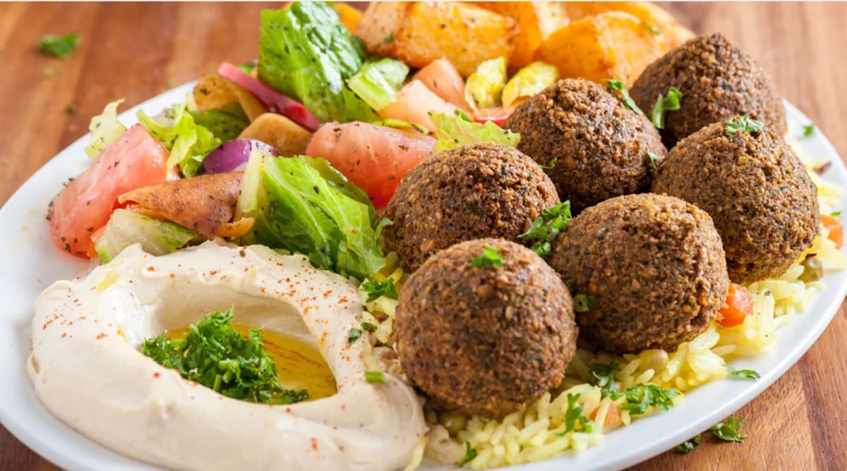 Falafel Platter, JOE'S BROS PIZZA PLUS