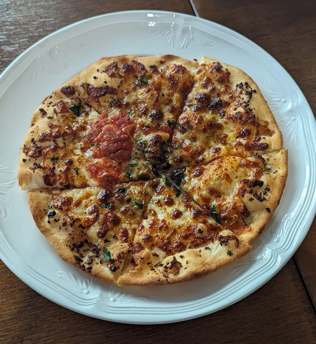 Garlic Pizza, Midnight Pizza Cafe