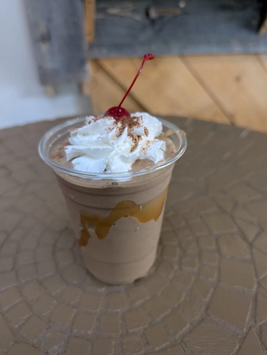Chocolate Caramel Sea Salt Milkshake