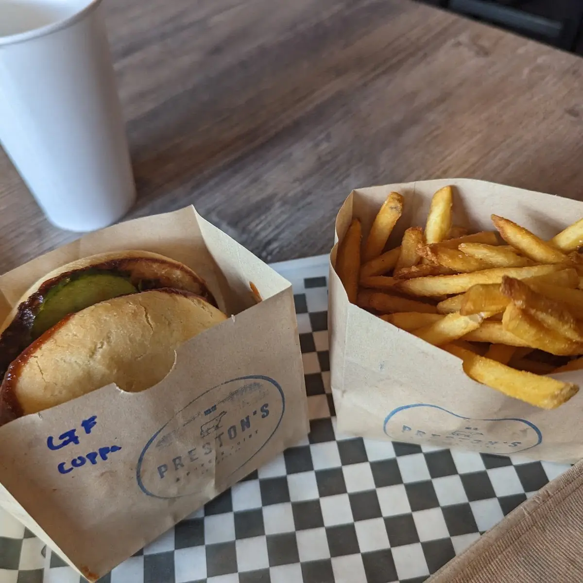 Classic Burger with Gluten Free Bun