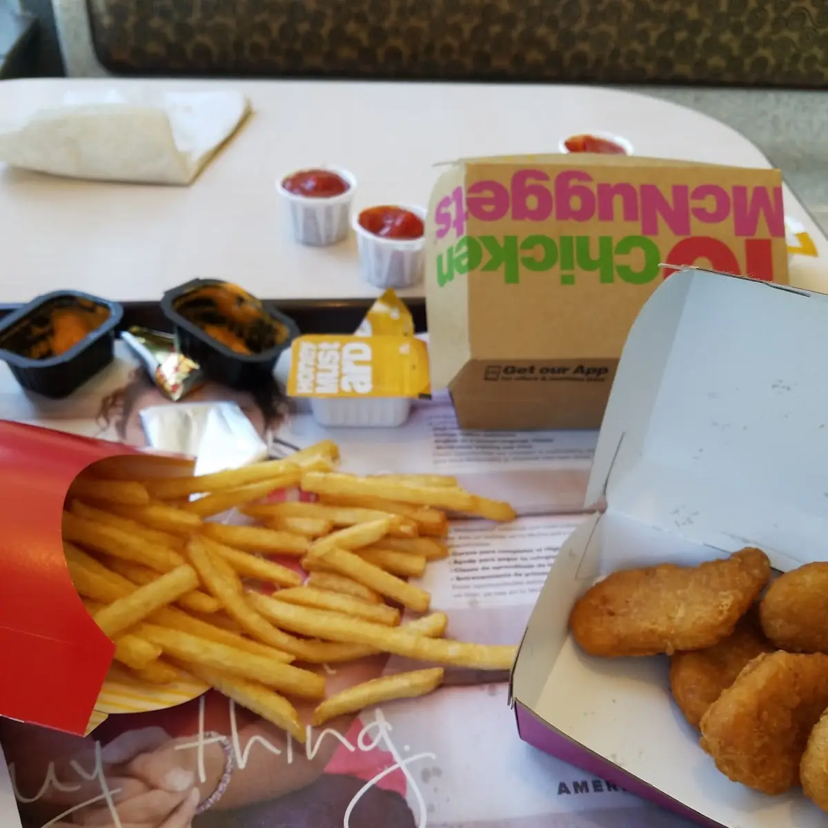 Chicken Nuggets with Fries