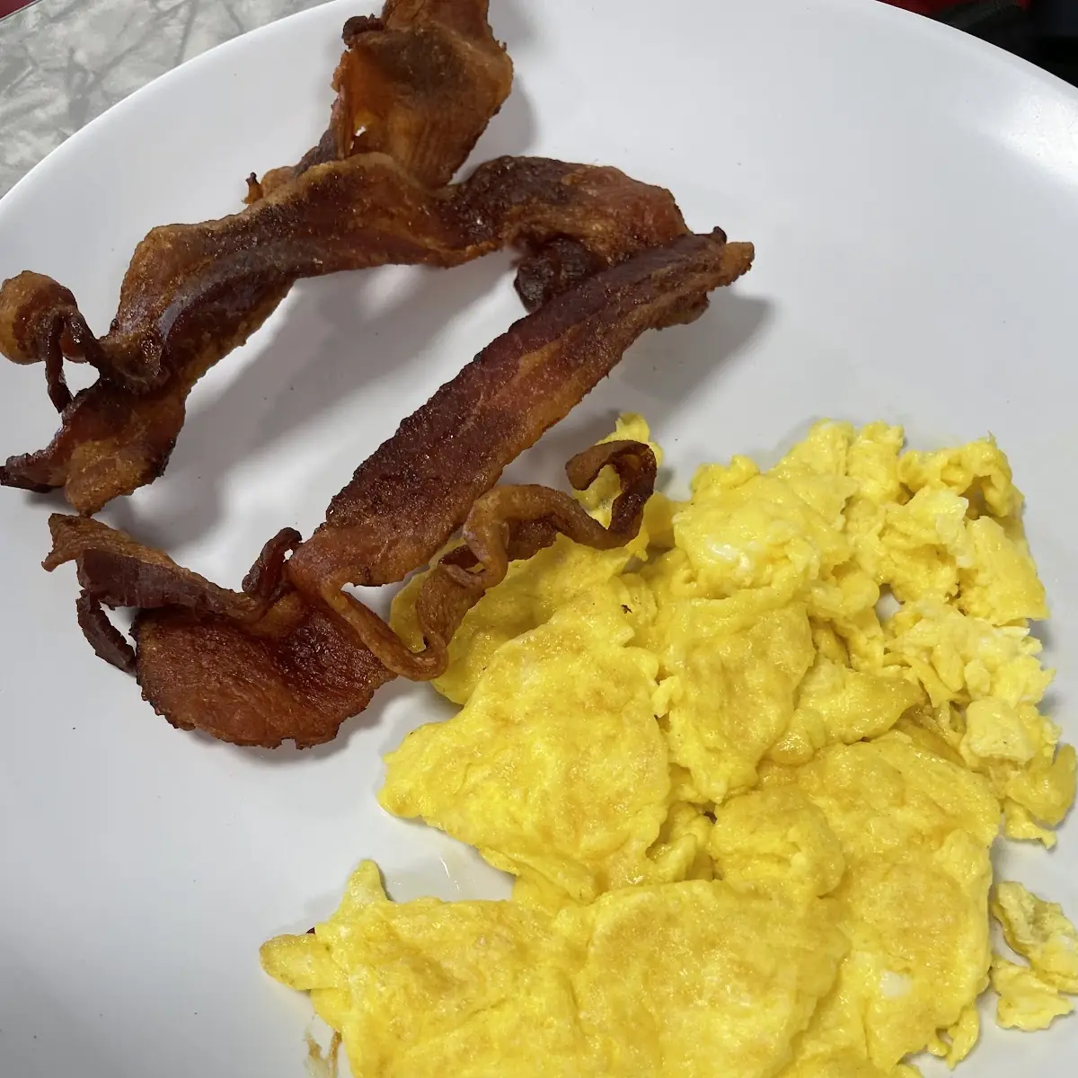 Scrambled Eggs and Bacon
