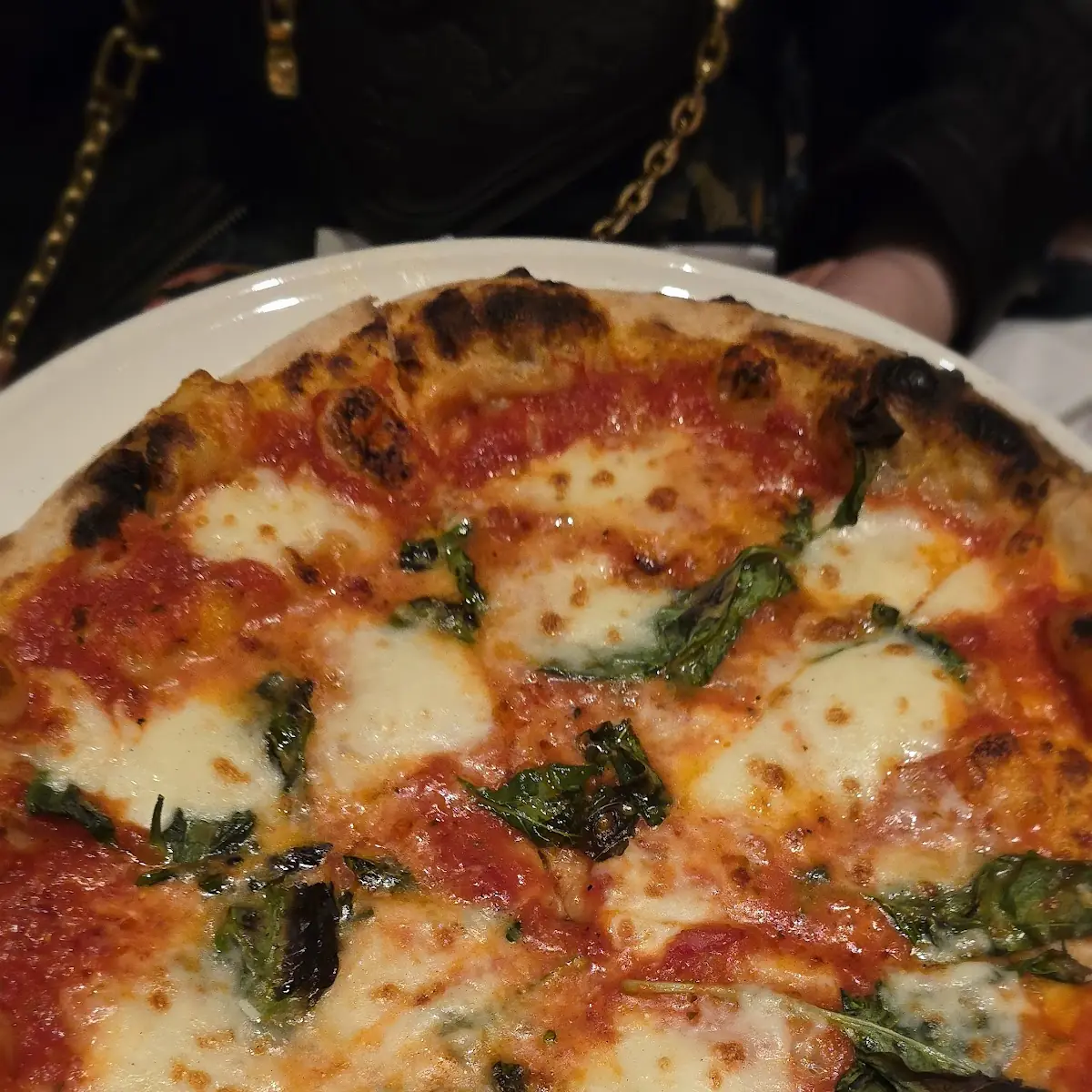Margherita Pizza with Fresh Basil