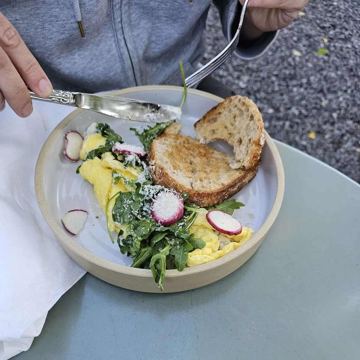Herbed Farm Fresh Omelette