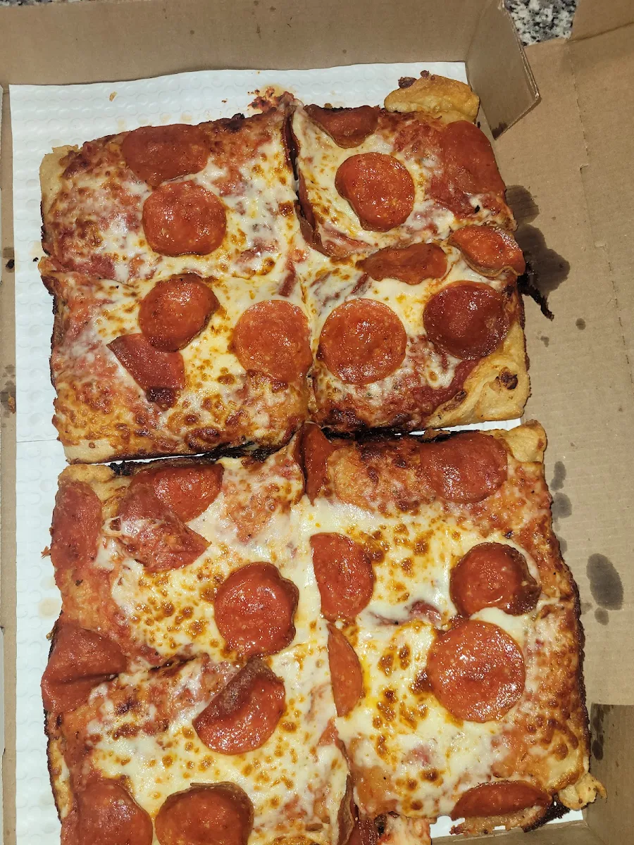 Pepperoni Pizza Sliced