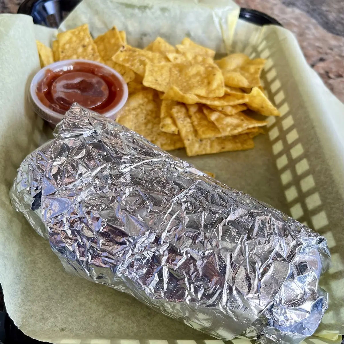 Sadie's Queso Burrito No Subs