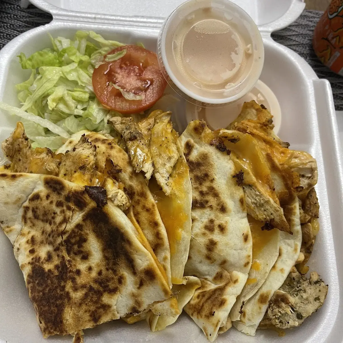Quesadillas with Side Salad