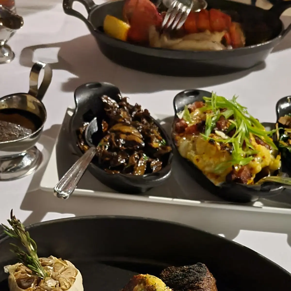 Cap Steak with Crab Cake