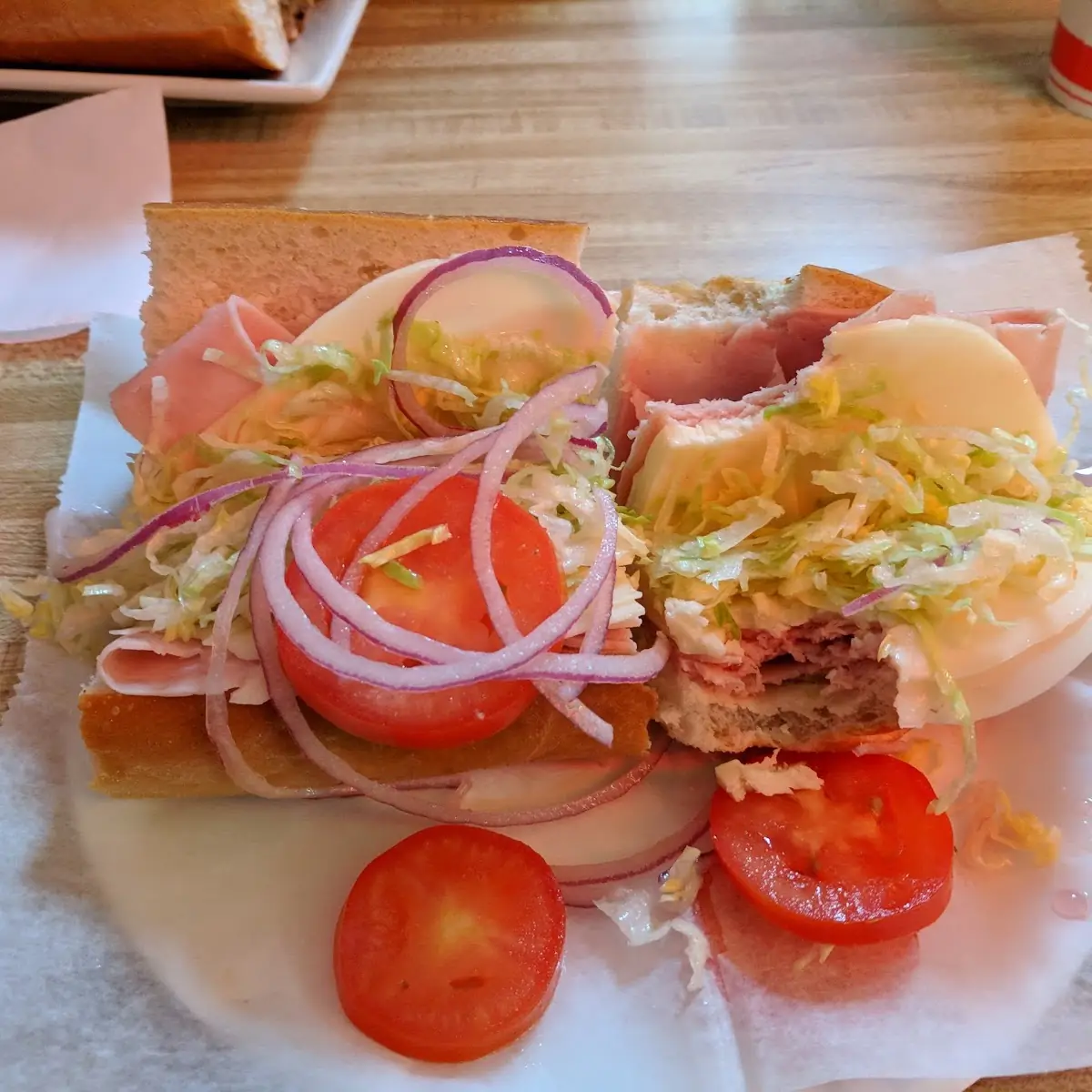 Ham and Cheese Sub