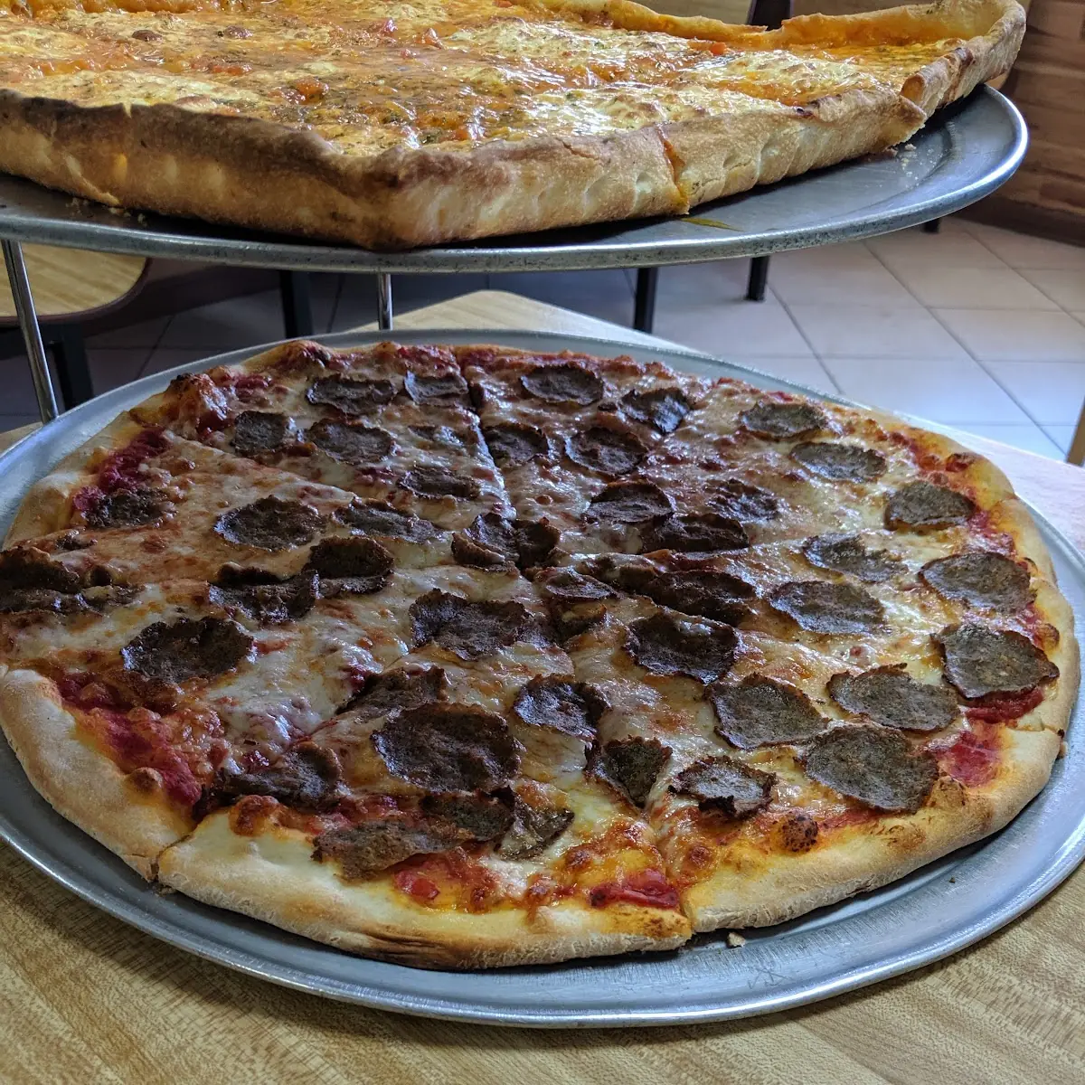 Meatball Pizza