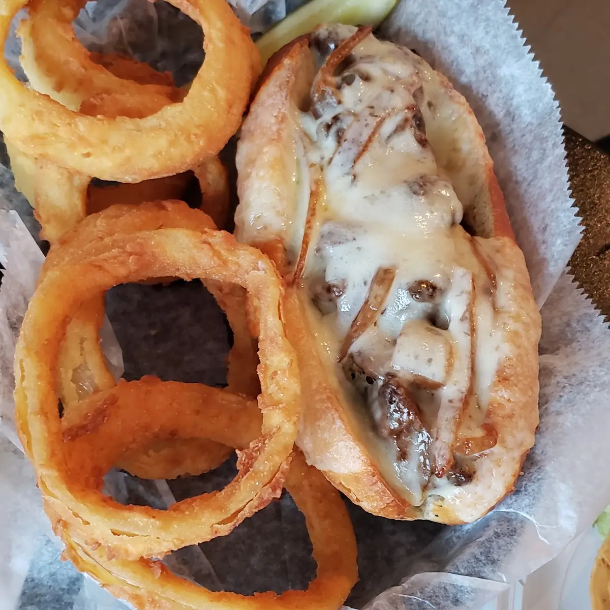 Basket of Onion Rings