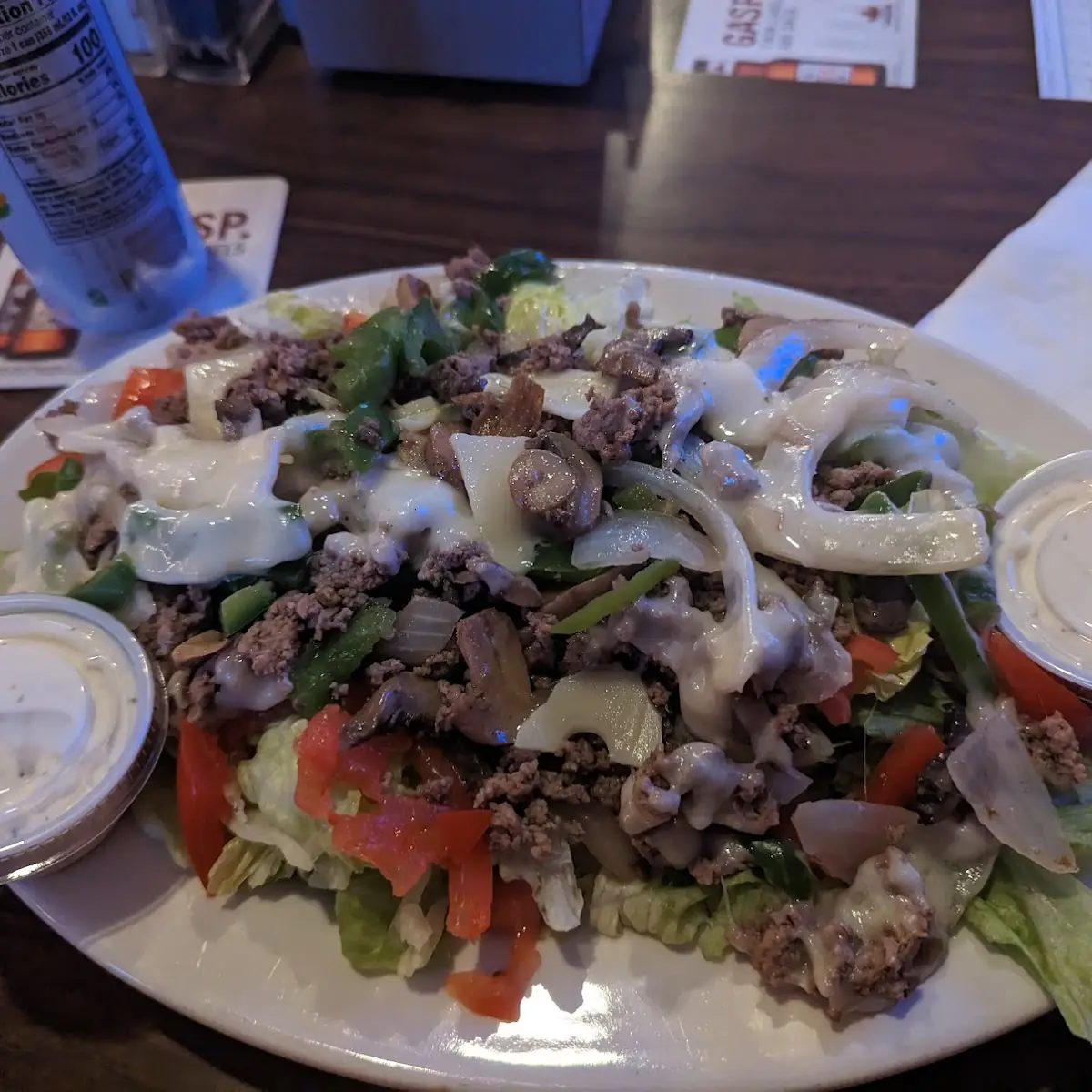 Philly Cheese Steak Salad