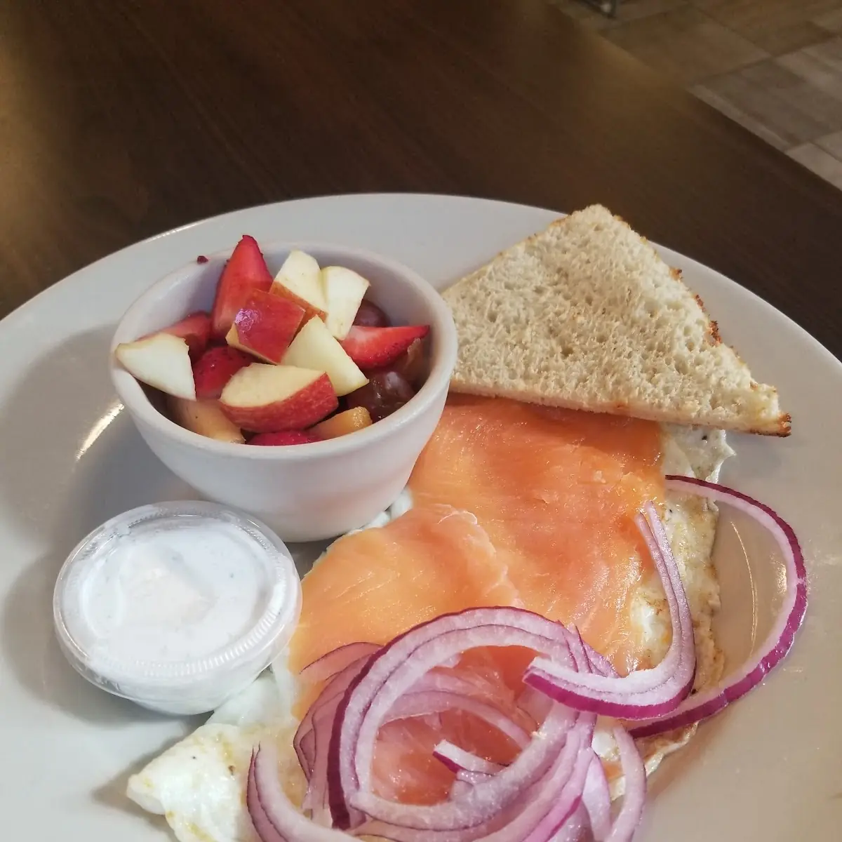 Smoked Salmon Omelette