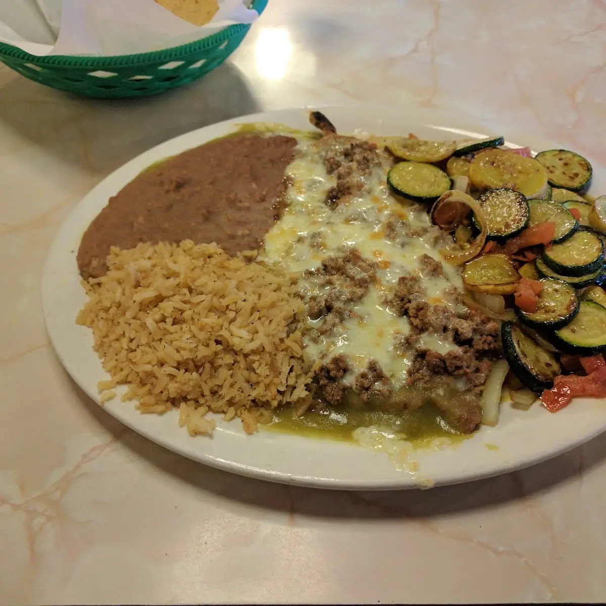 Beef Enchilada Dinner