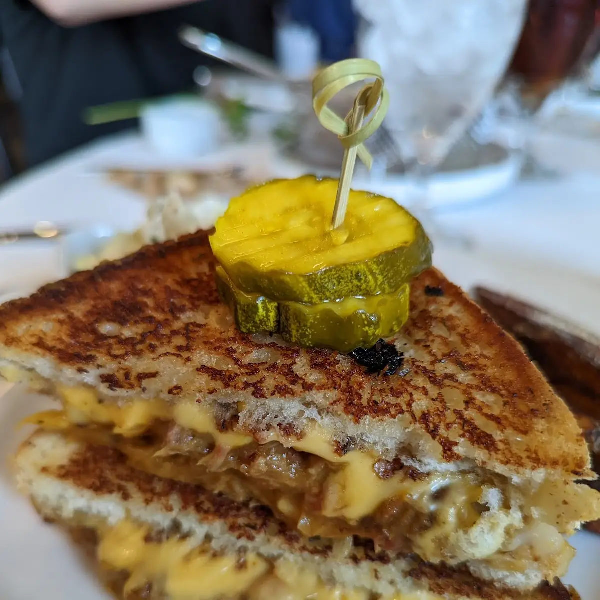 Pulled Pork Grilled Cheese