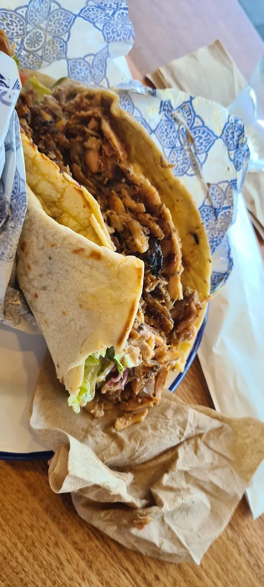 Chicken Doner Kebab in Durum Wrap