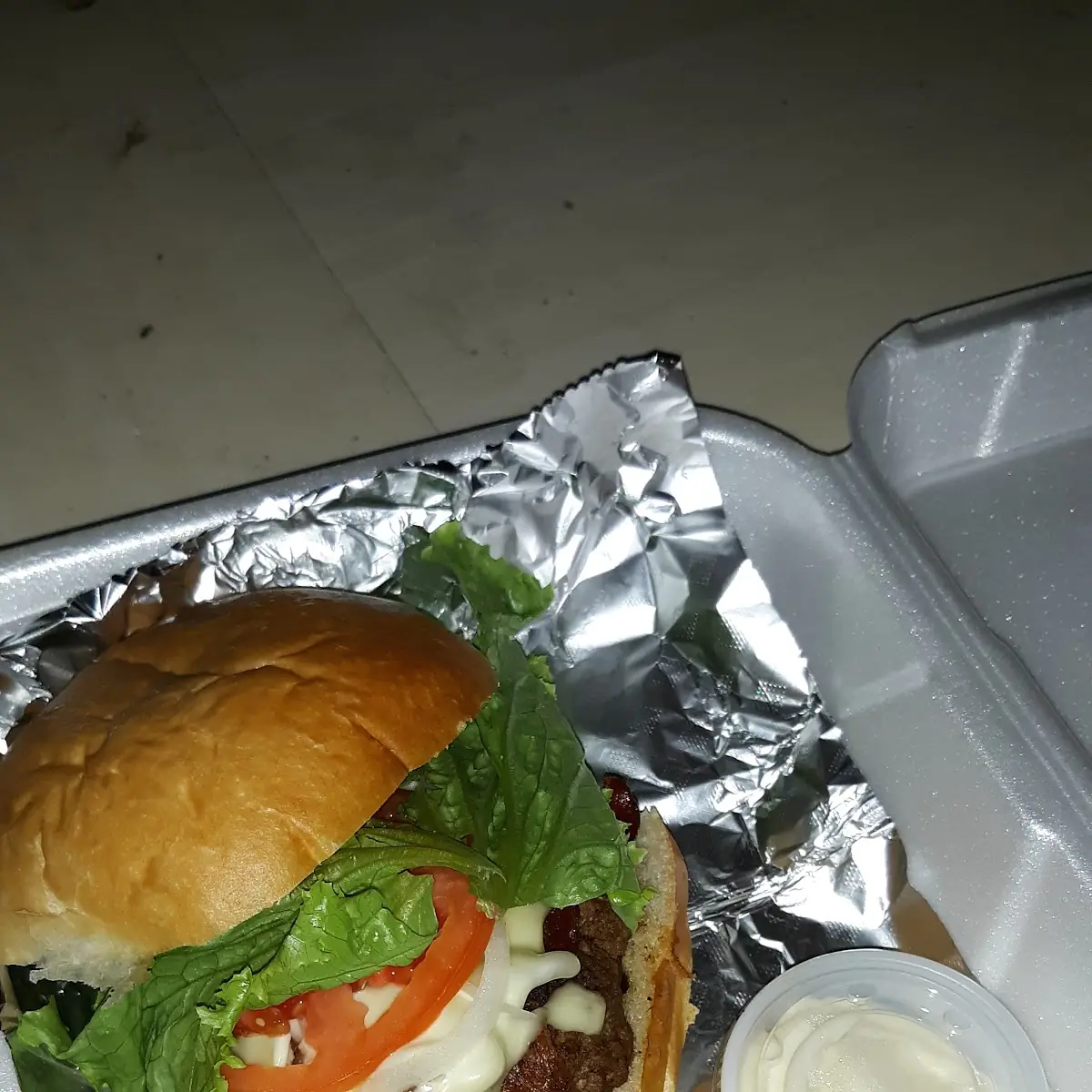 Sloppily Stacked Cheese Burger