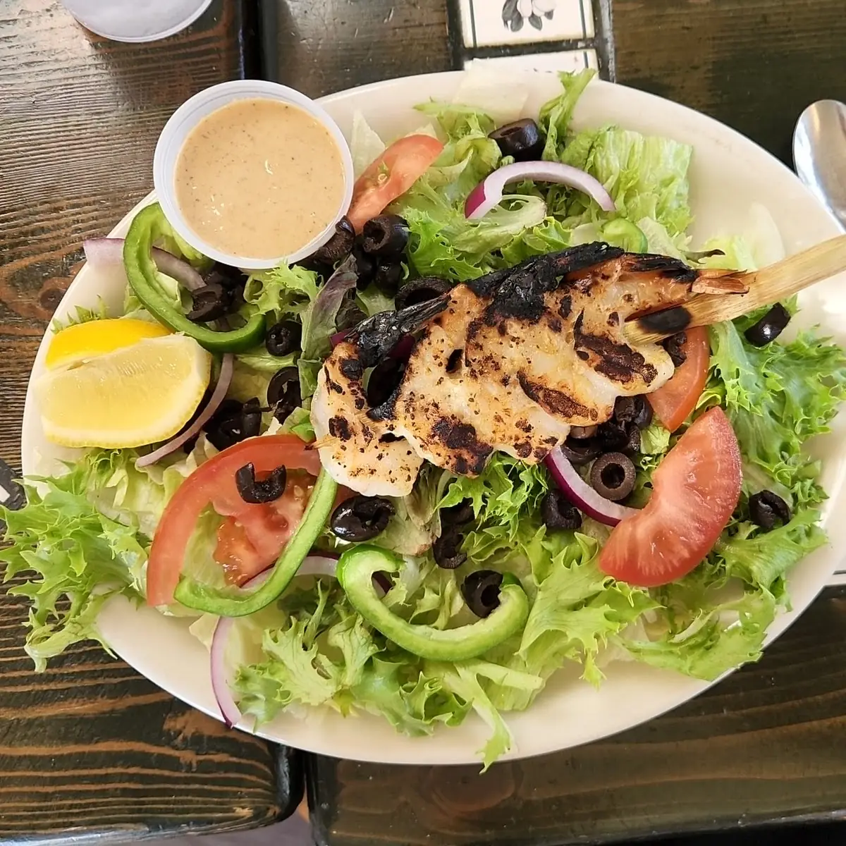 Chili Lime Shrimp Caesar Salad