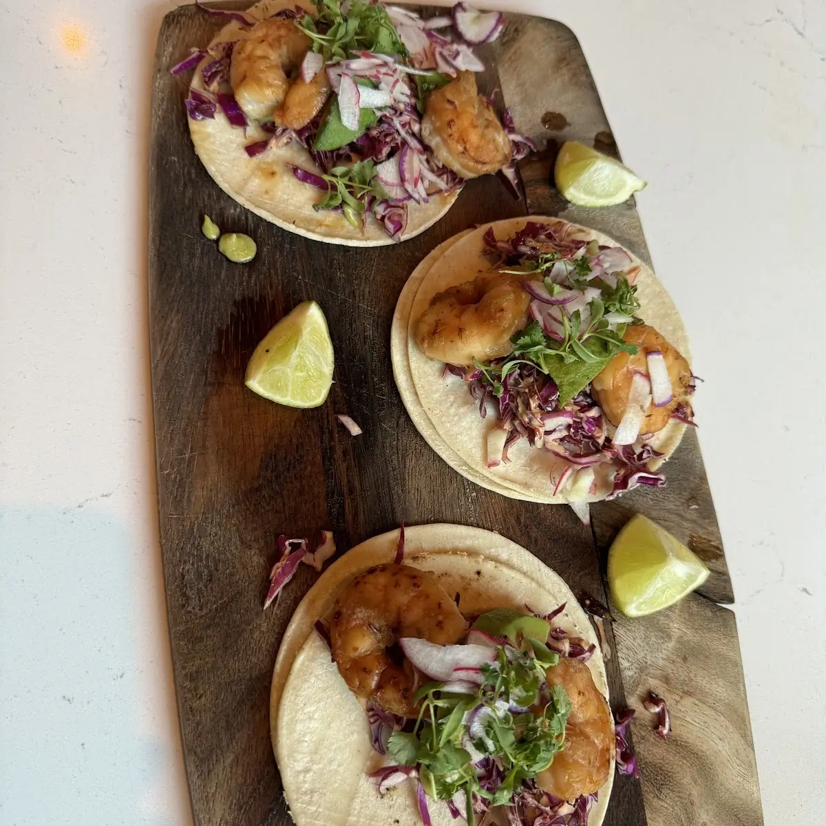 Jerk Shrimp Tacos