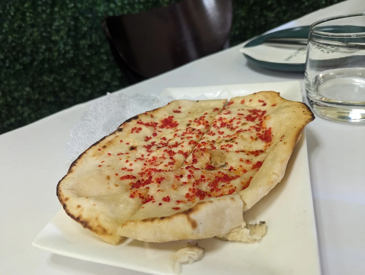 Garlic Naan, The Mustard Seed - Hahndorf