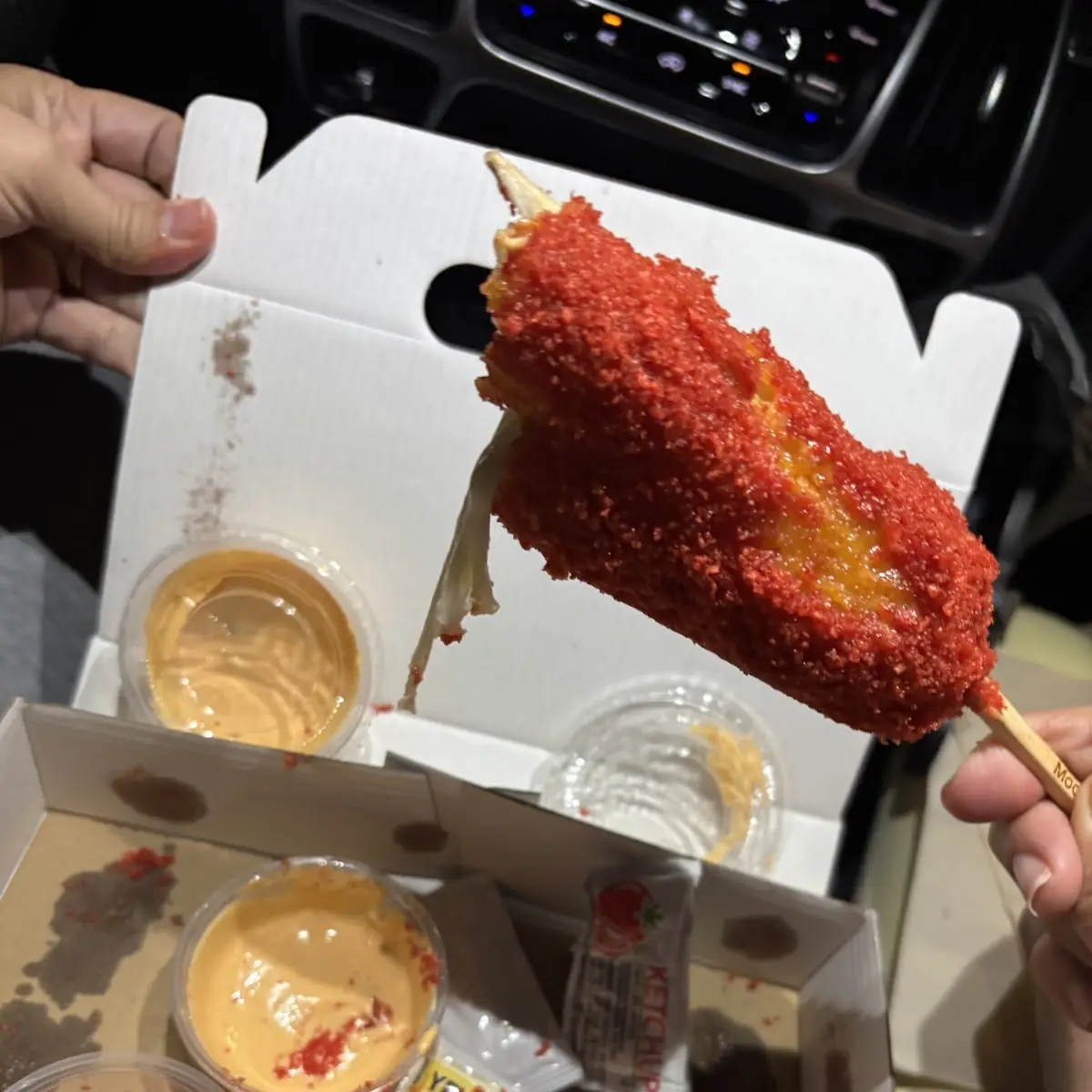 Hot Cheetos Mozzarella