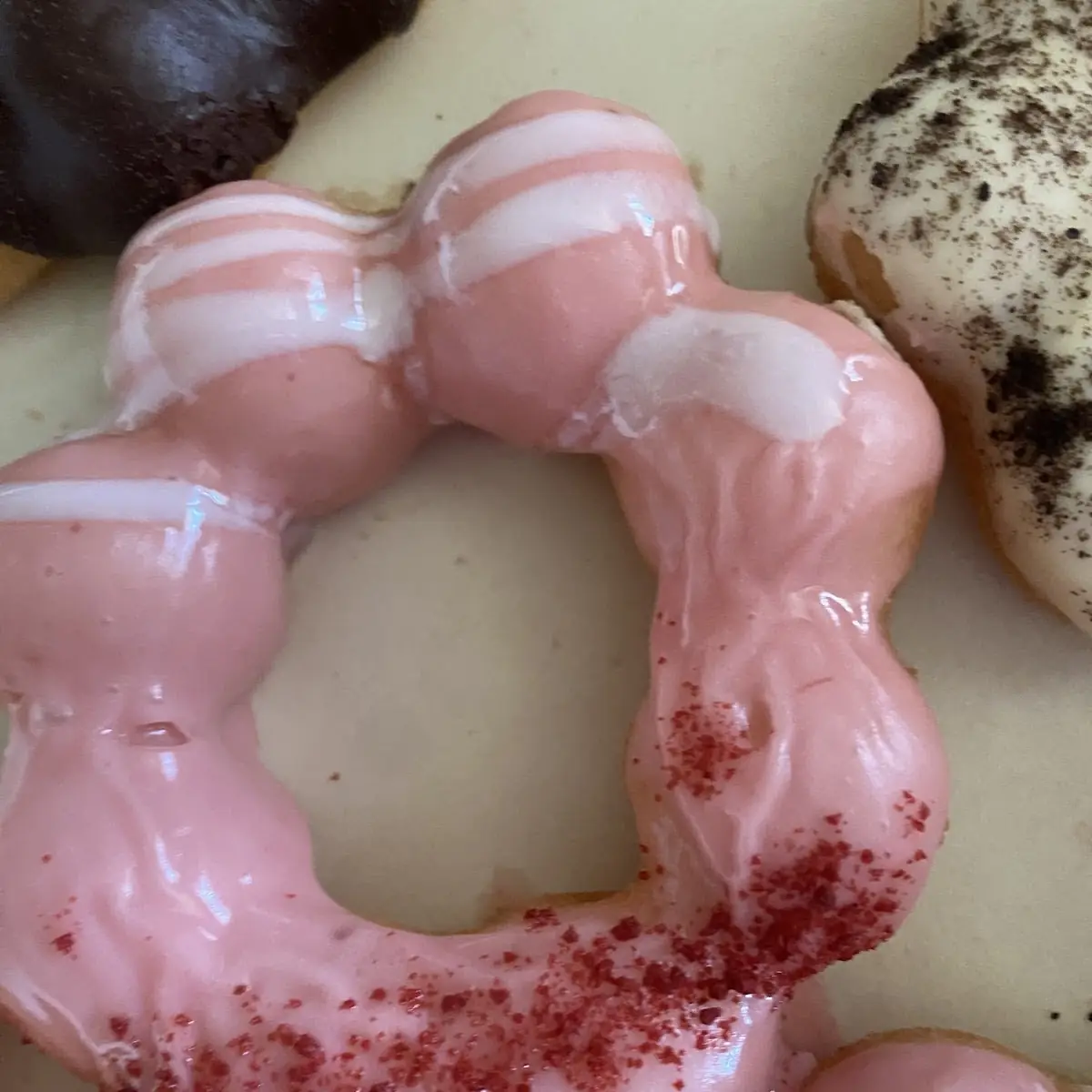 Strawberry Mochi Donut
