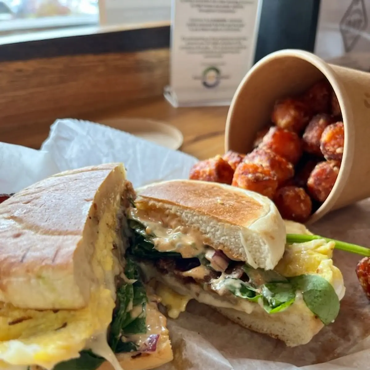 Breakfast Sandwich the Number 1