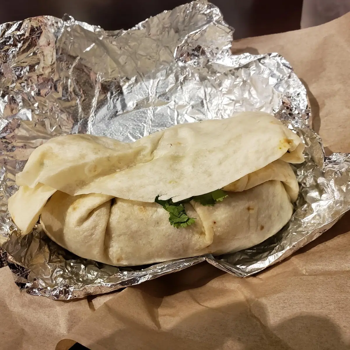 Adobo Chicken Burrito