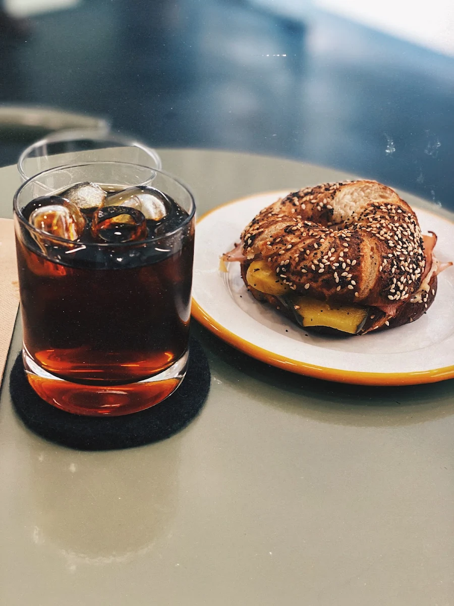 Dukka Avocado Bagel, Leible Coffee
