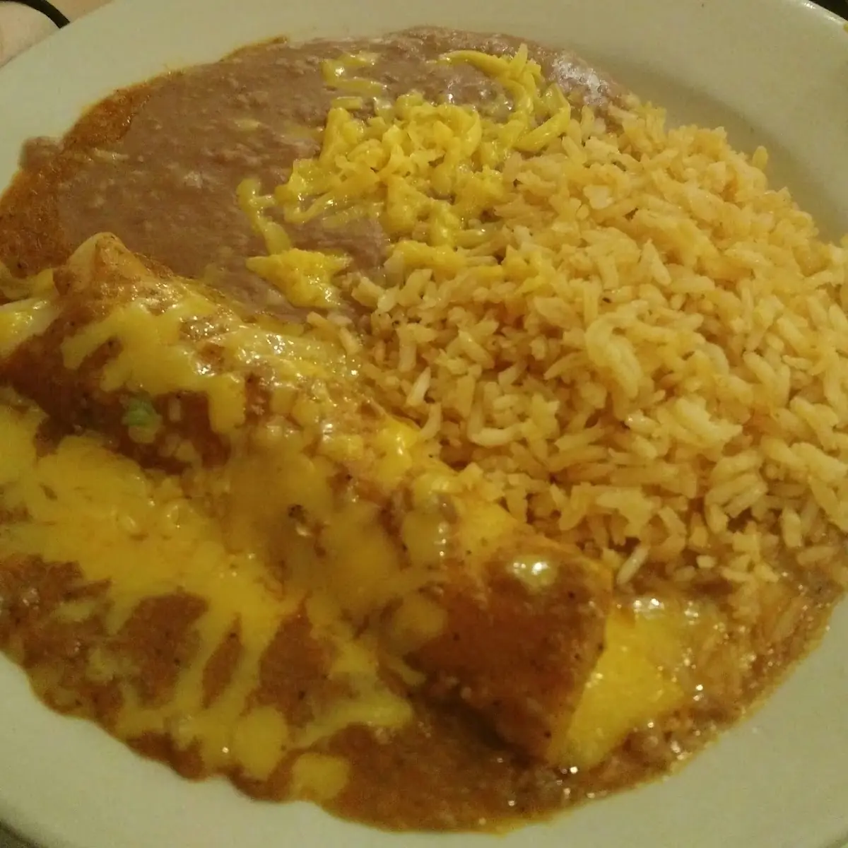 Kids Cheese Enchilada Dinner