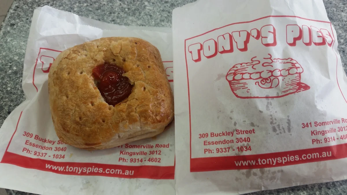 Pastie with Sauce, Tony's Pies