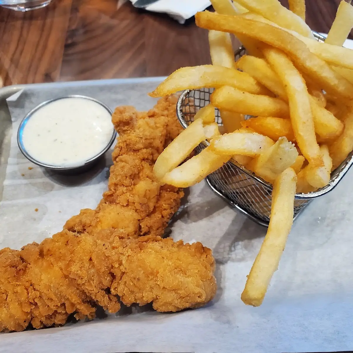 Chicken Tender Special with Fries