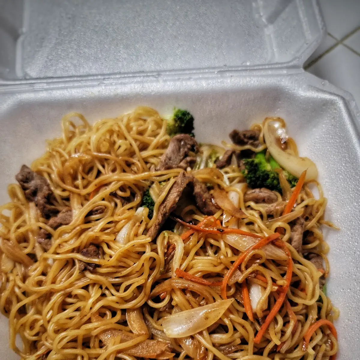 Beef Yaki Soba