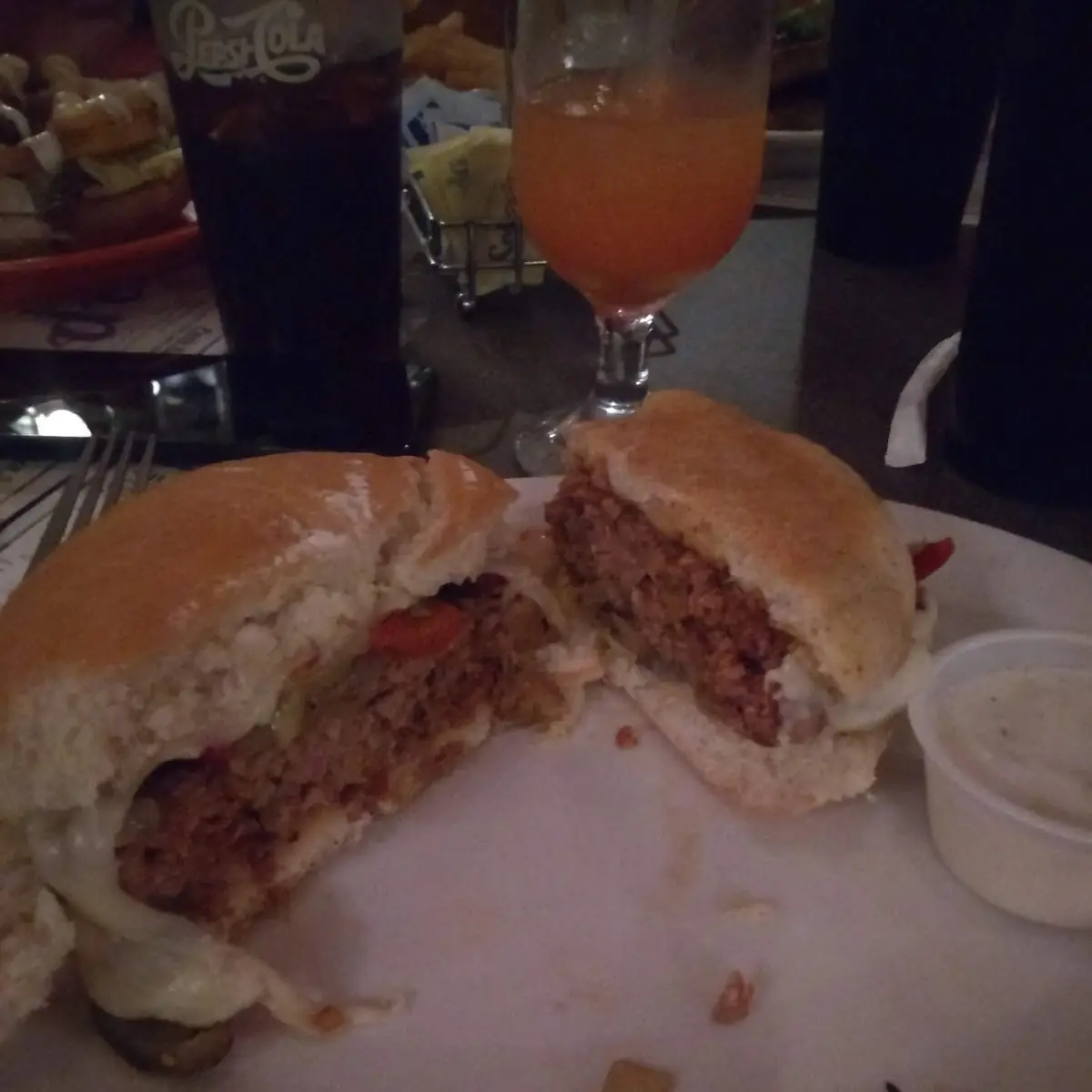 Hot Sausage Sandwich