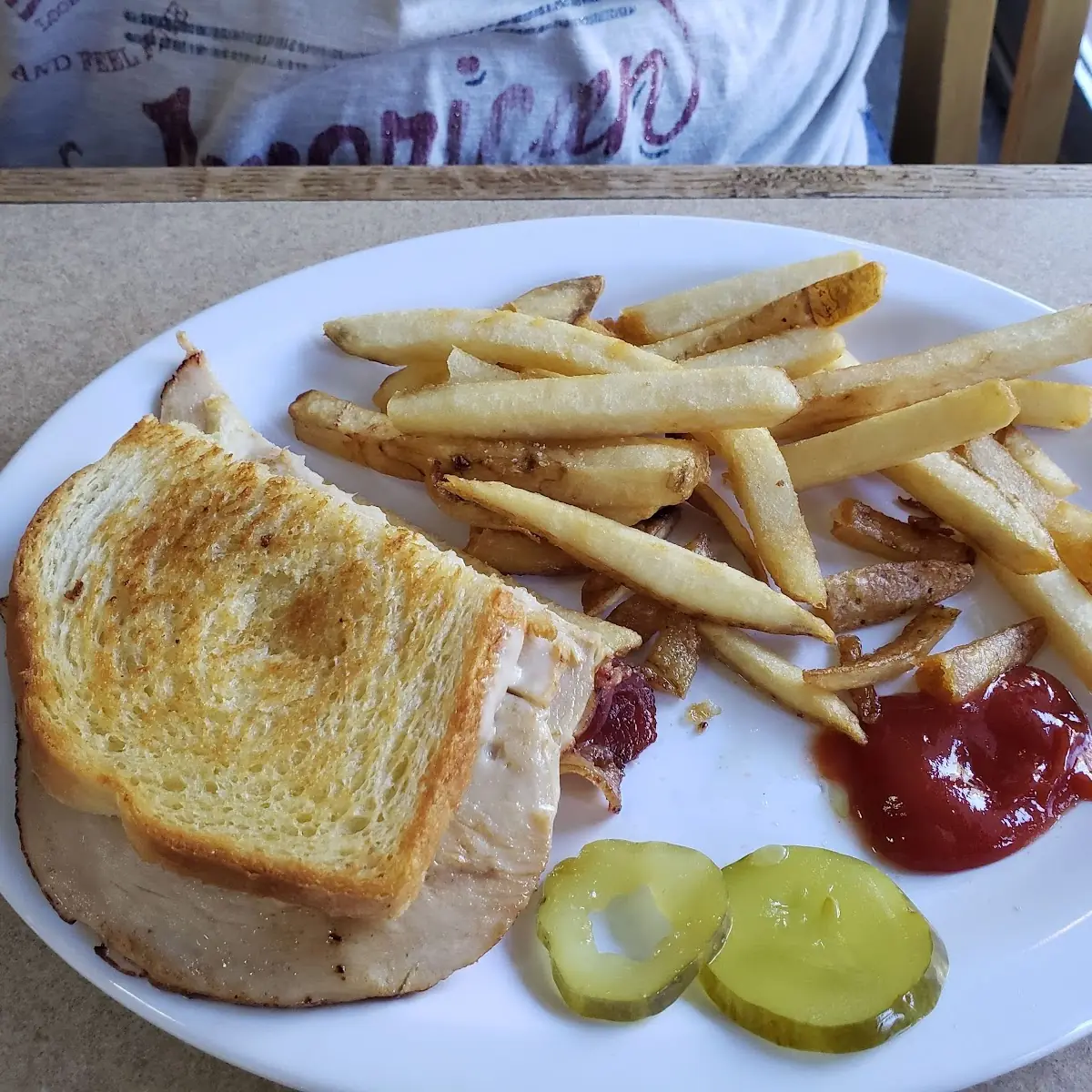 Hash Browns and Toast