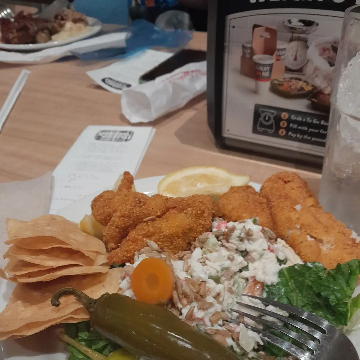 Seafood Experience from the Buffet Bar