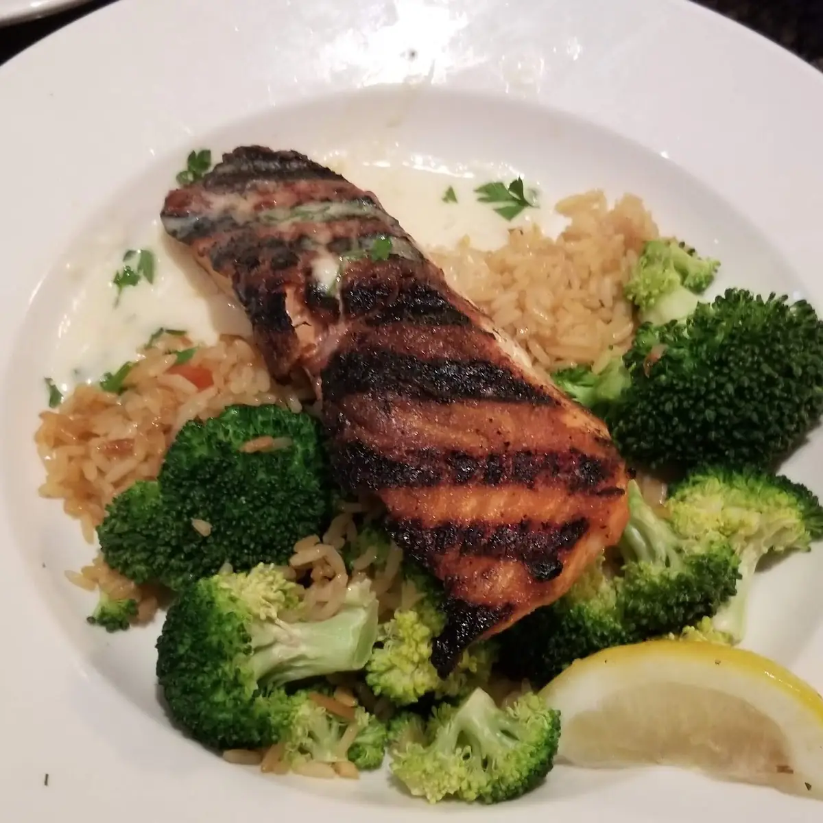 Enlightened Cherry Chipotle Glazed Salmon