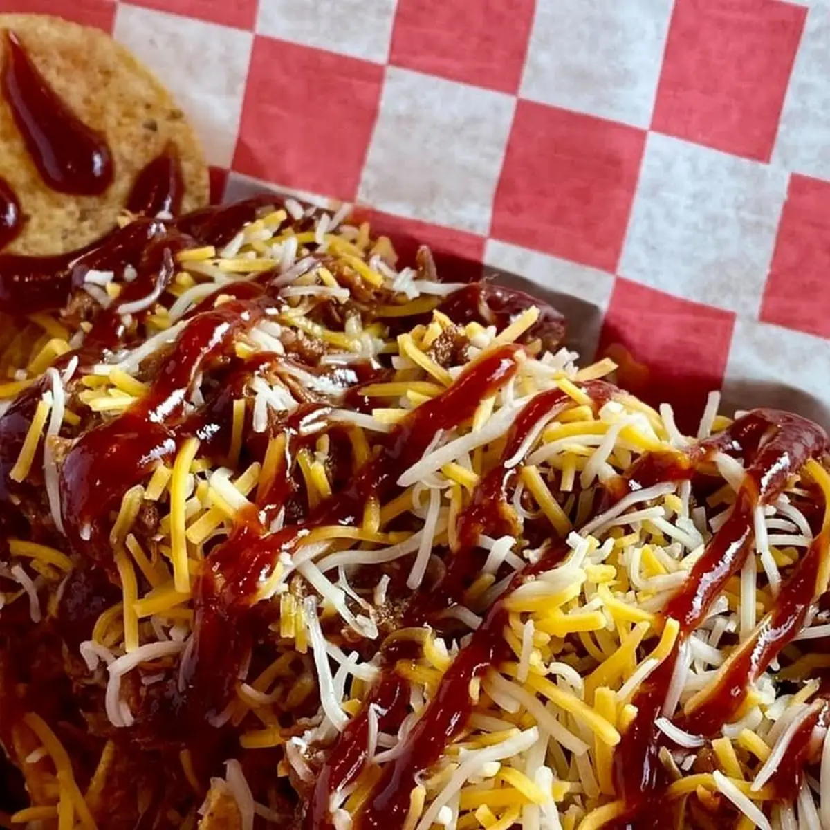 Half BBQ Nacho