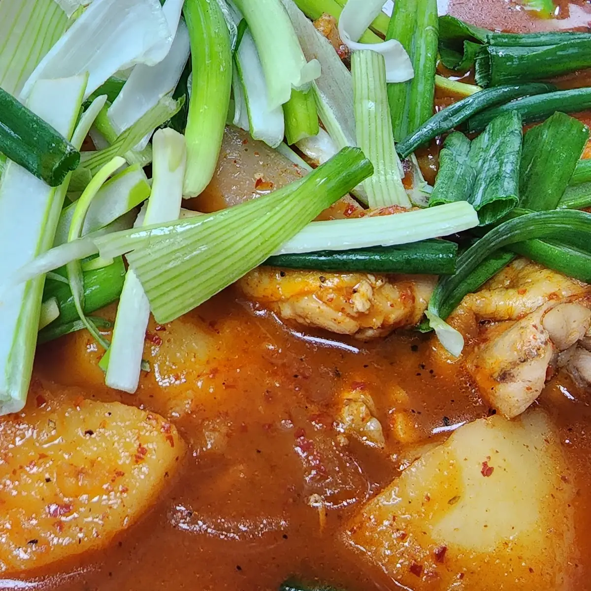 닭볶음탕 Spicy Braised Chicken
