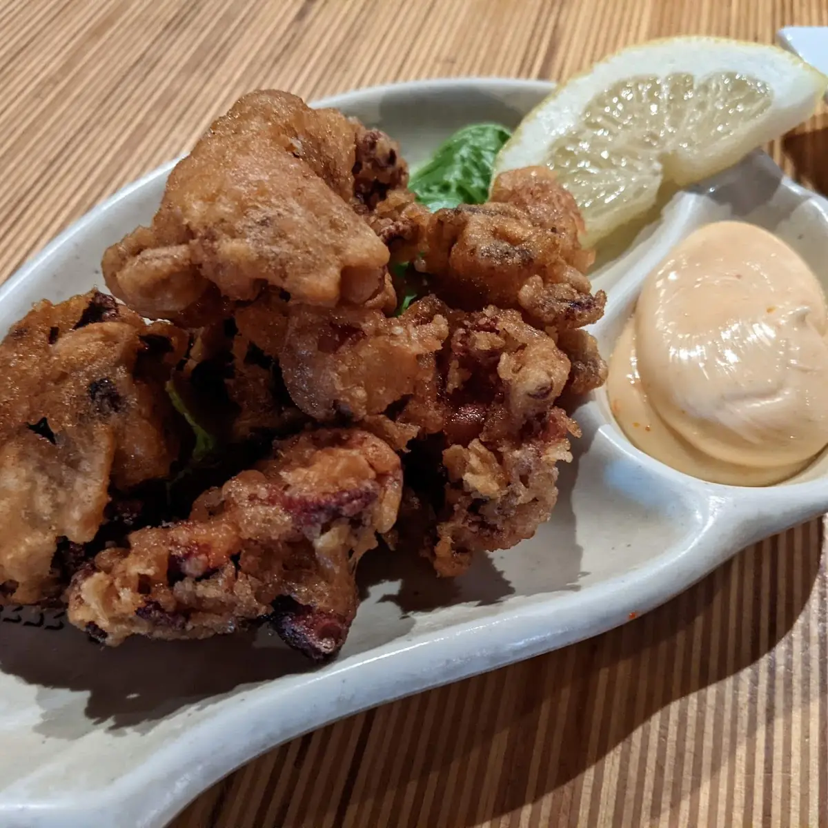 Fried Baby Octopus