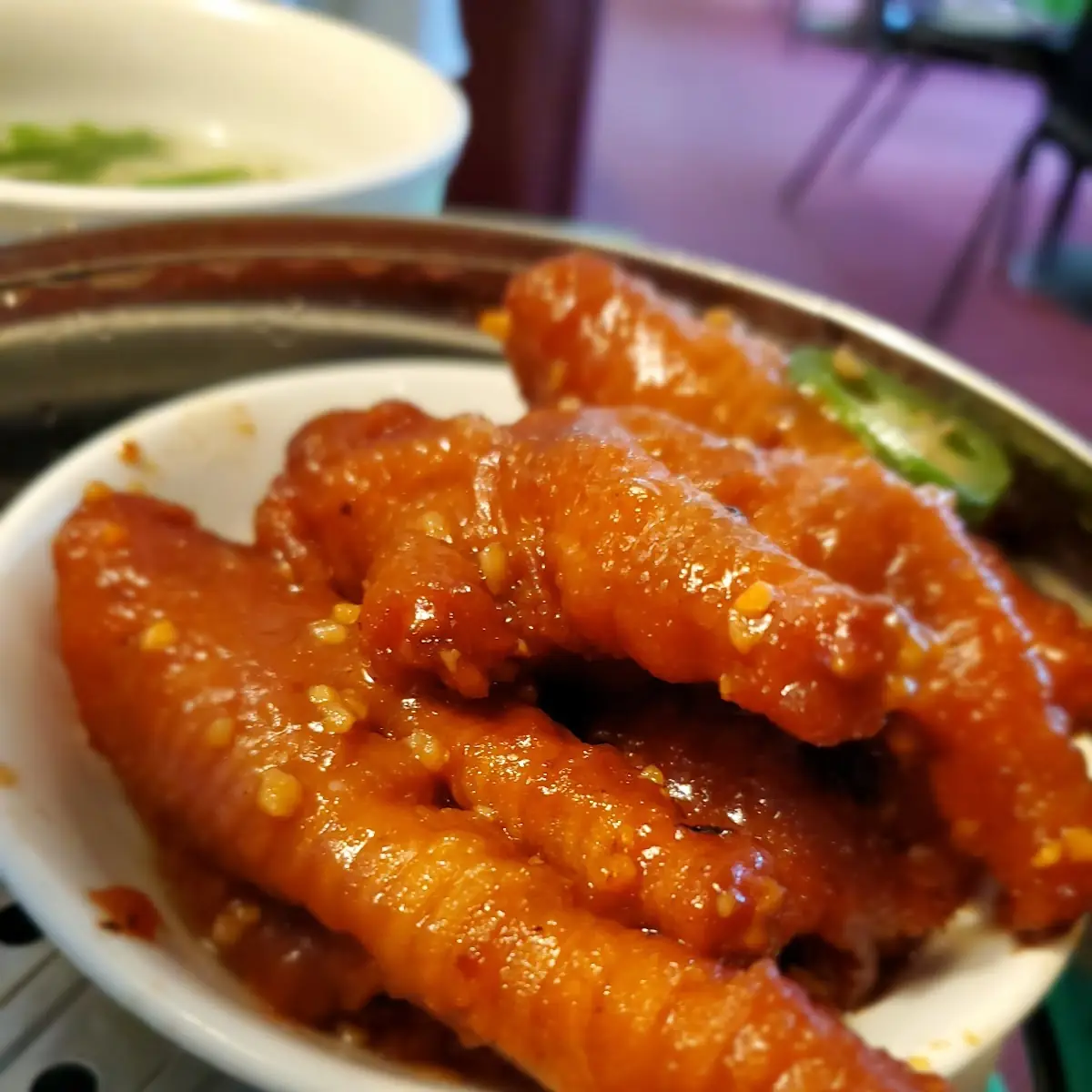 Steamed Chicken Feet