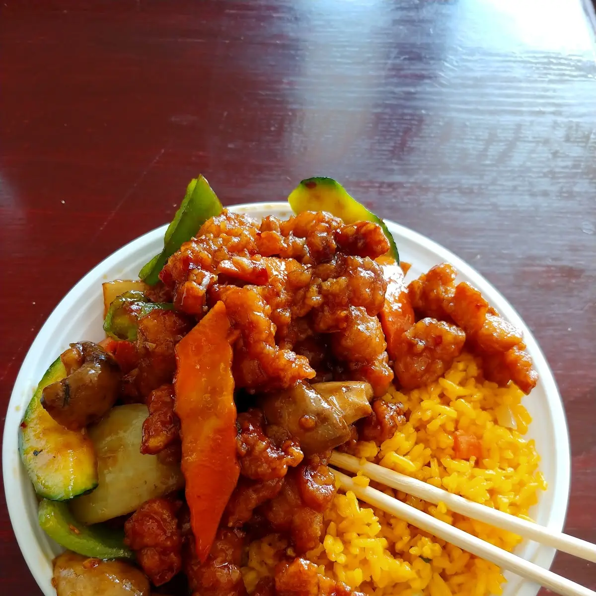 MA La Chicken with Mixed Vegetables