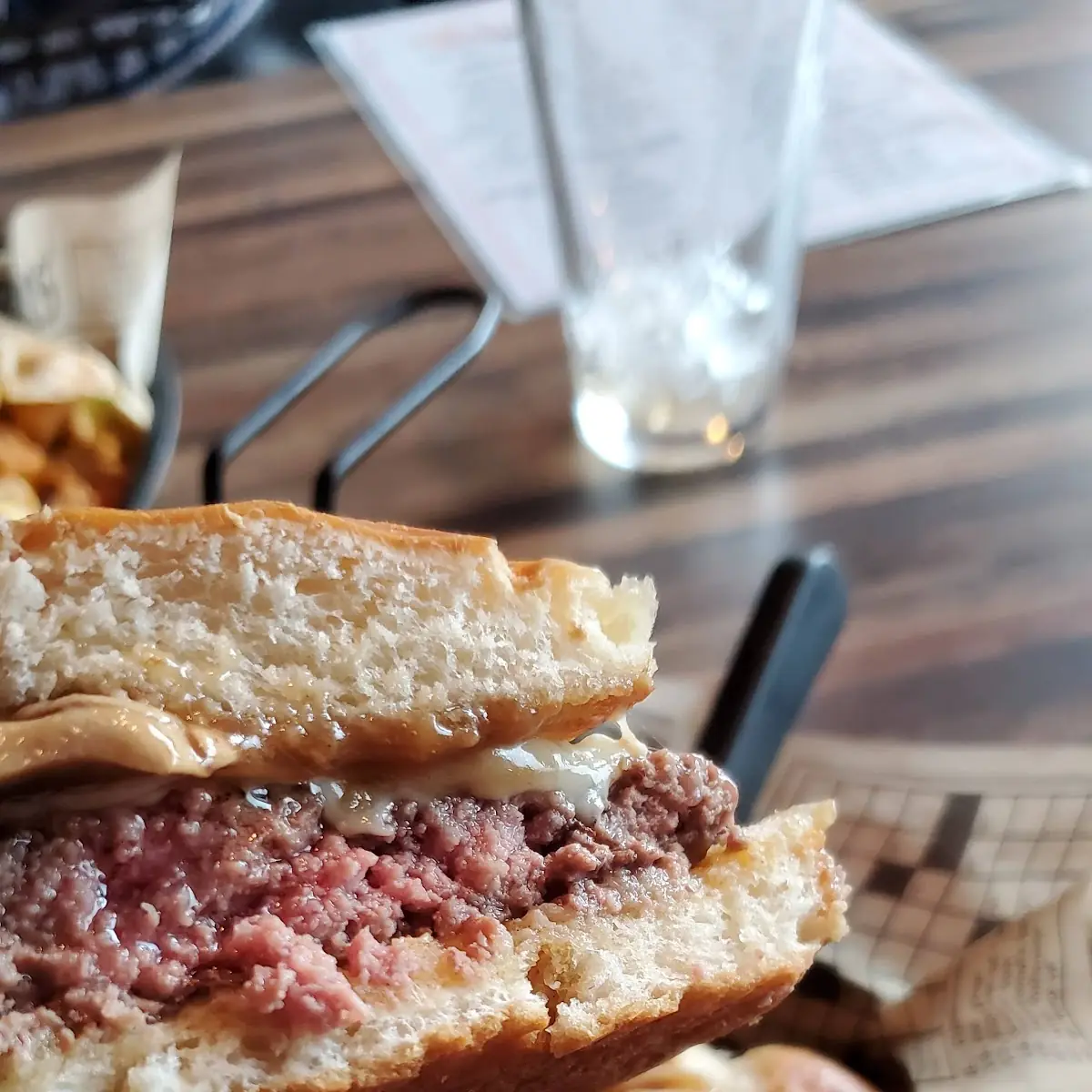 Mushroom Swiss Burger
