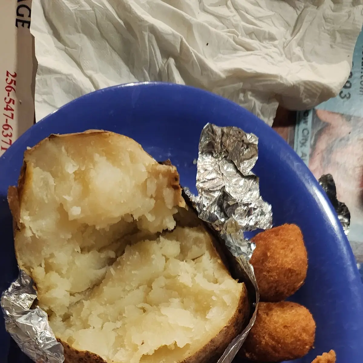 Riverboat Special with Baked Potato