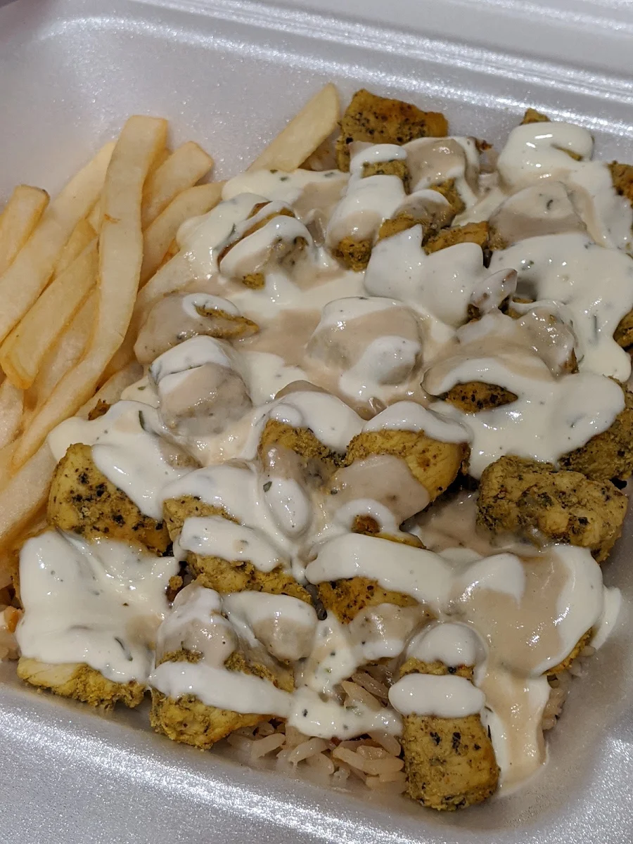 Shish Tawook Platter, Lazeez Shawarma