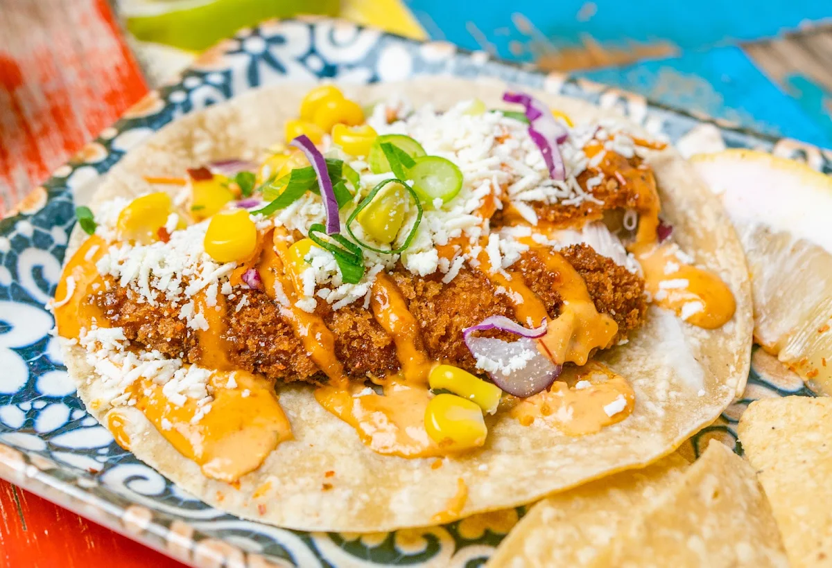 Fried Chicken Taco
