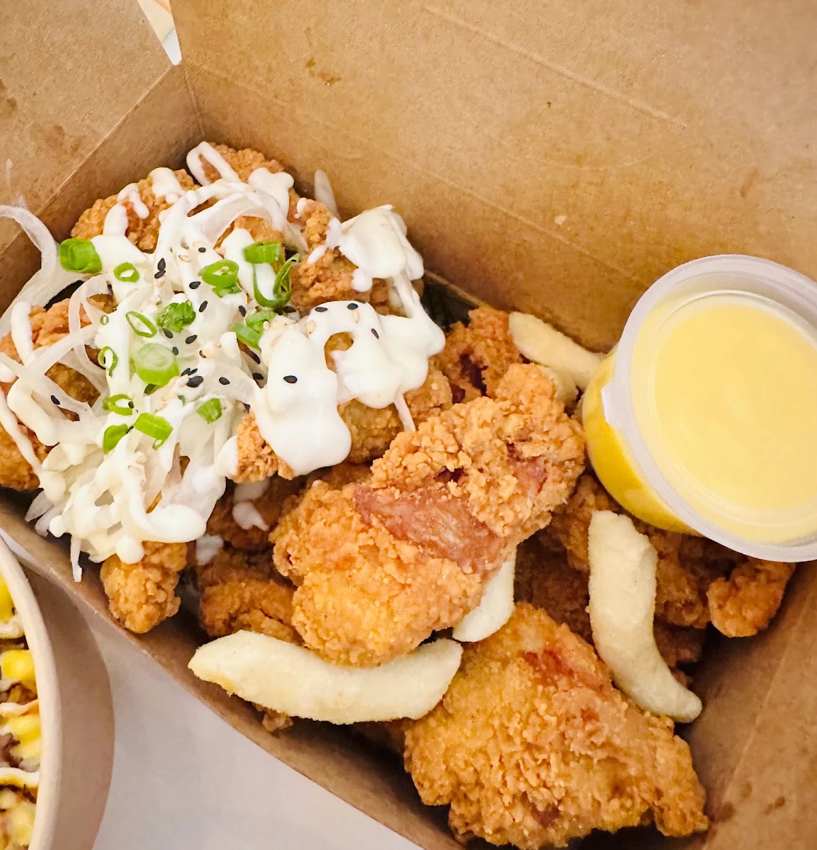 Snow Cheese Boneless Chicken, Krazy Bird Hornsby
