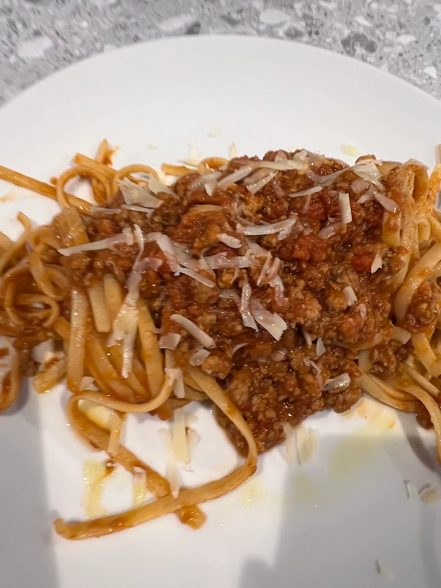 Home Made Spaghetti Chitarra Al Ragu the Taste Is Amazing, Gilda Restaurant & Cafe