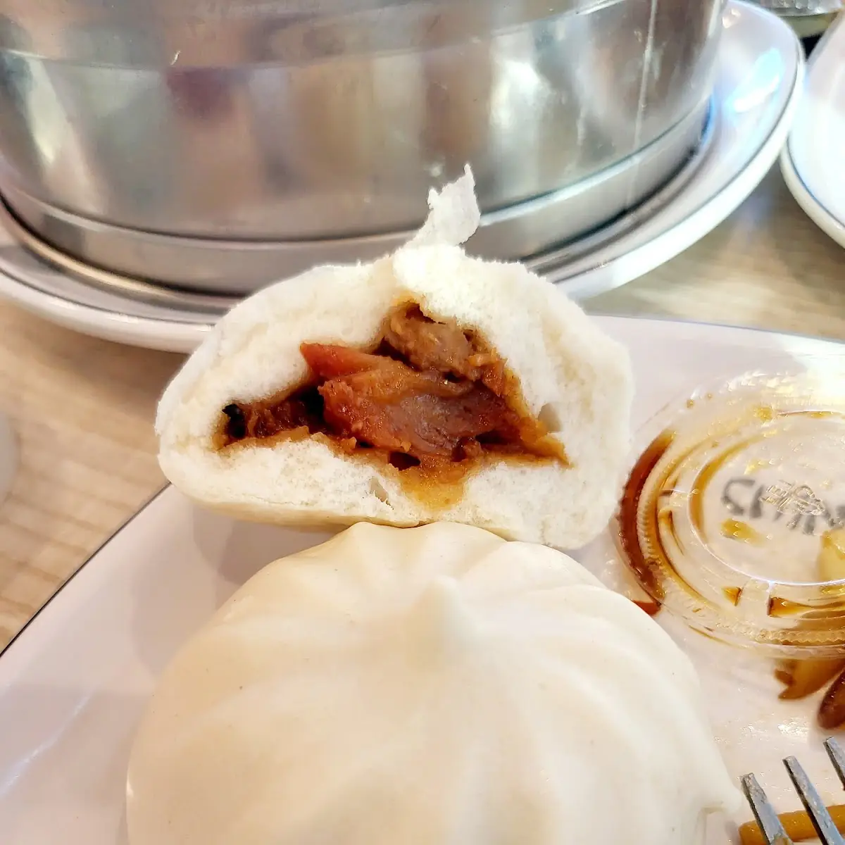 Four BBQ Pork Buns